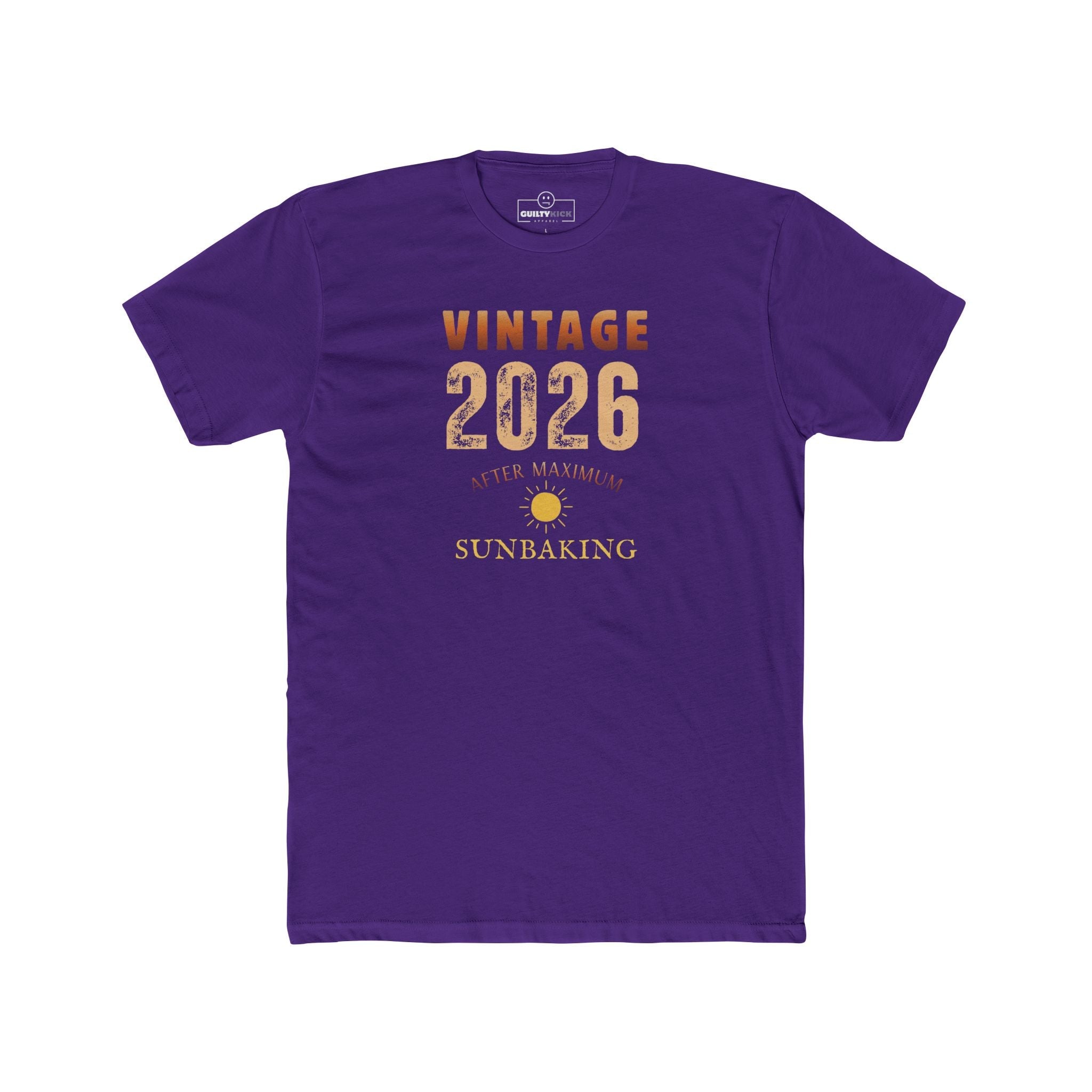 Vintage 2026 Retro Sunbaked T-Shirt Faded Distressed Aesthetic Tee - Guilty Kick Apparel
