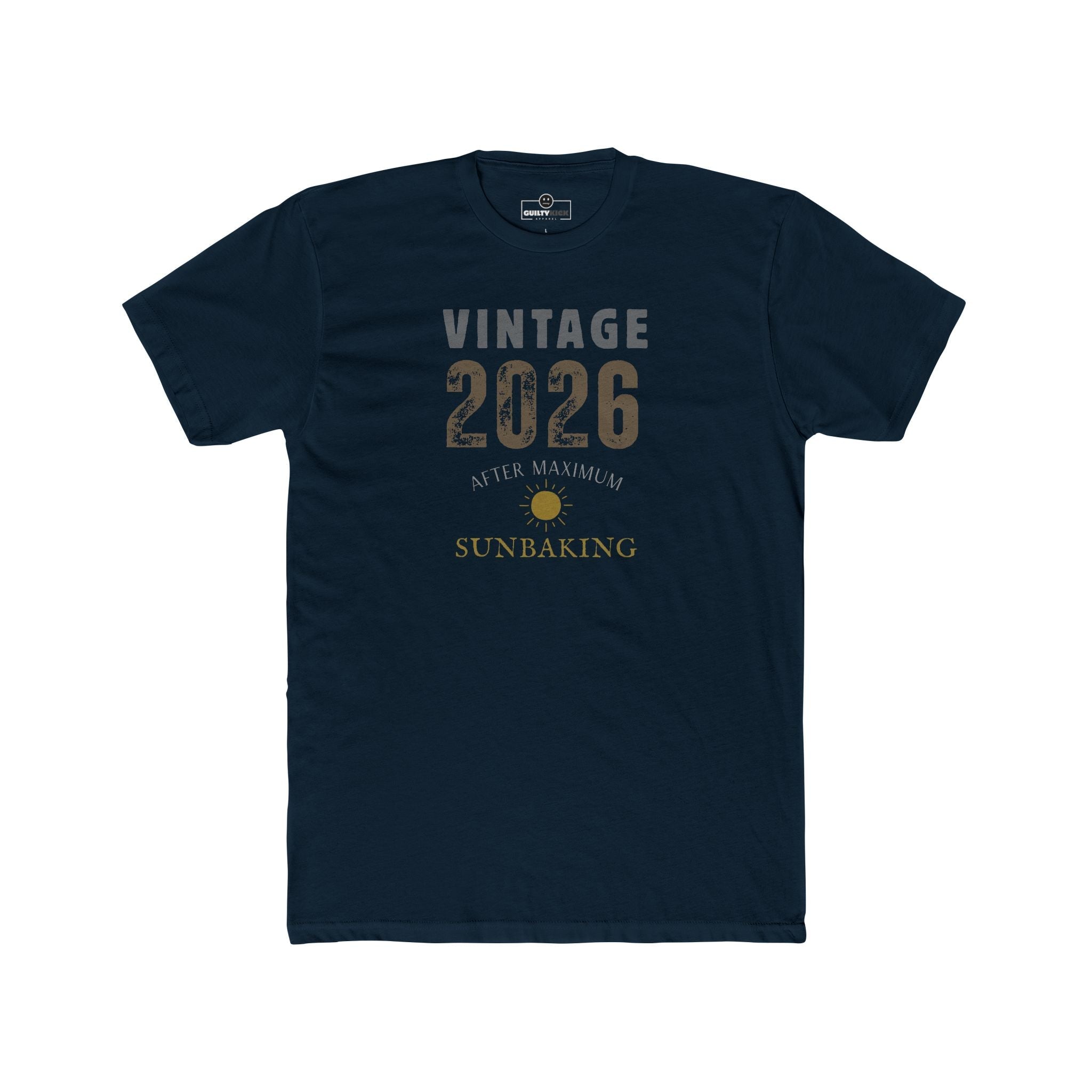 Vintage 2026 Retro Sunbaked T-Shirt Faded Distressed Aesthetic Tee - Guilty Kick Apparel