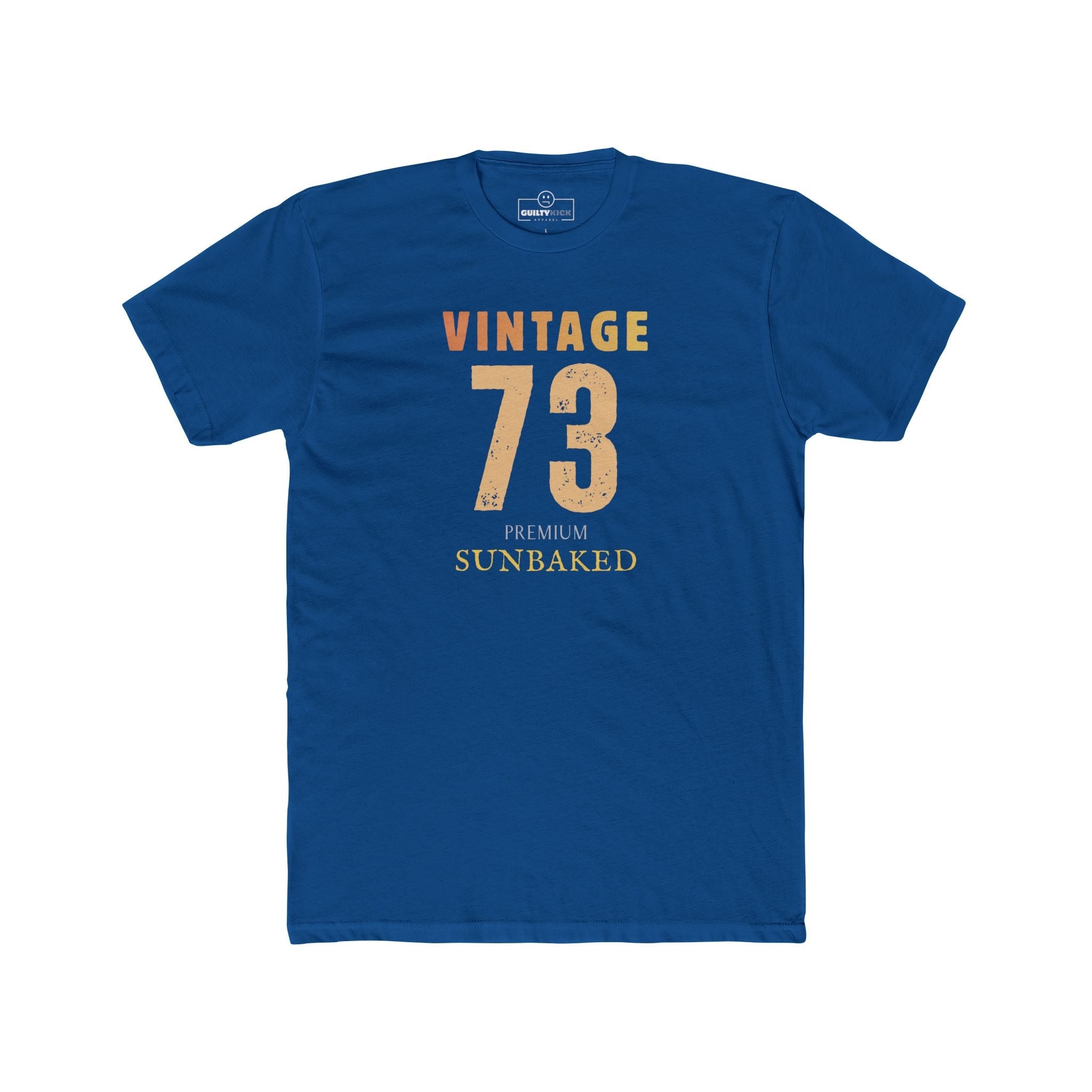 Vintage 73 Retro Sunbaked T-Shirt Faded Distressed Aesthetic Premium Tee - Guilty Kick Apparel