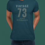Vintage 73 Retro Sunbaked T-Shirt Faded Distressed Aesthetic Premium Tee - Guilty Kick Apparel