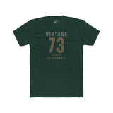 Vintage 73 Retro Sunbaked T-Shirt Faded Distressed Aesthetic Premium Tee - Guilty Kick Apparel