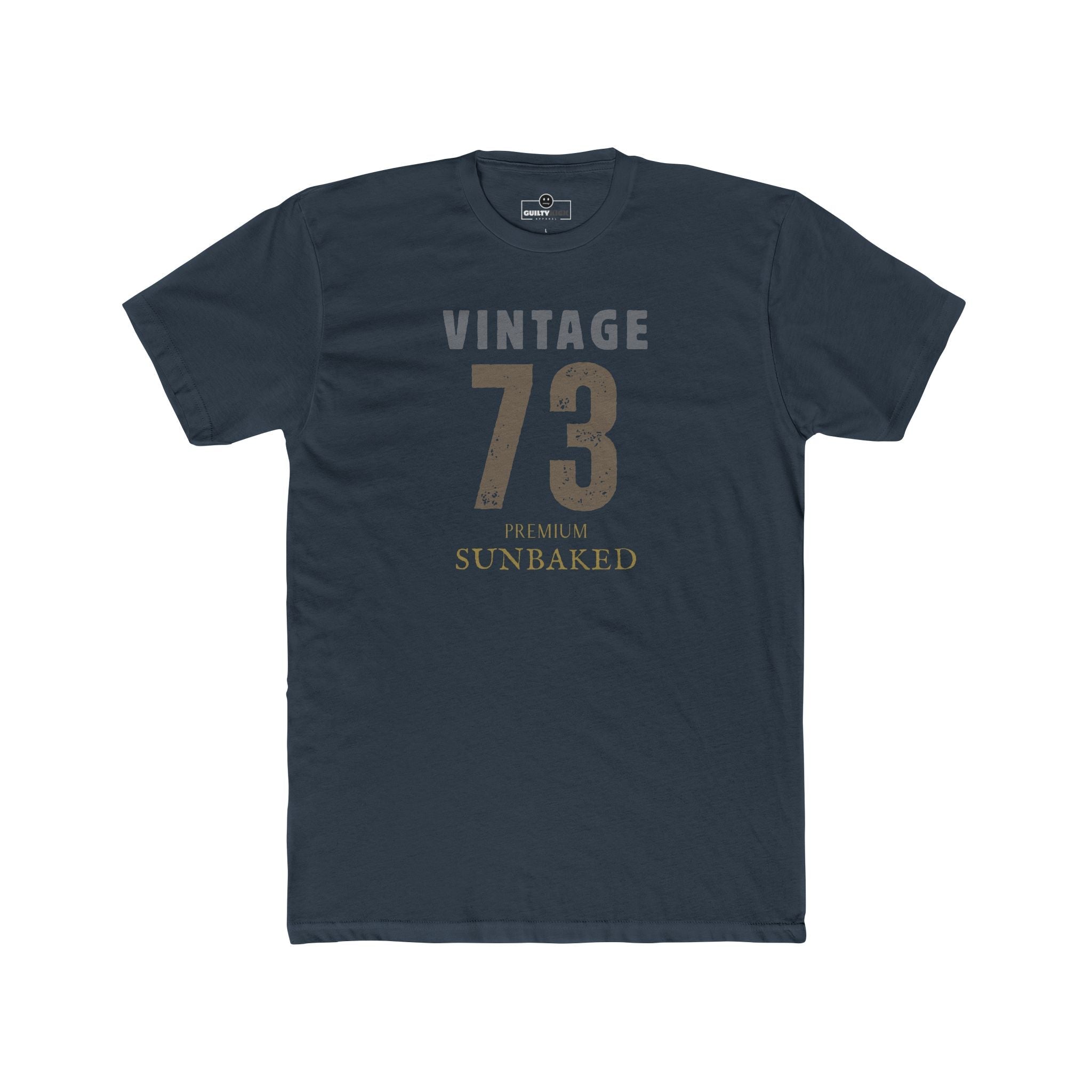 Vintage 73 Retro Sunbaked T-Shirt Faded Distressed Aesthetic Premium Tee - Guilty Kick Apparel