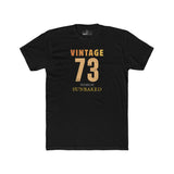 Vintage 73 Retro Sunbaked T-Shirt Faded Distressed Aesthetic Premium Tee - Guilty Kick Apparel
