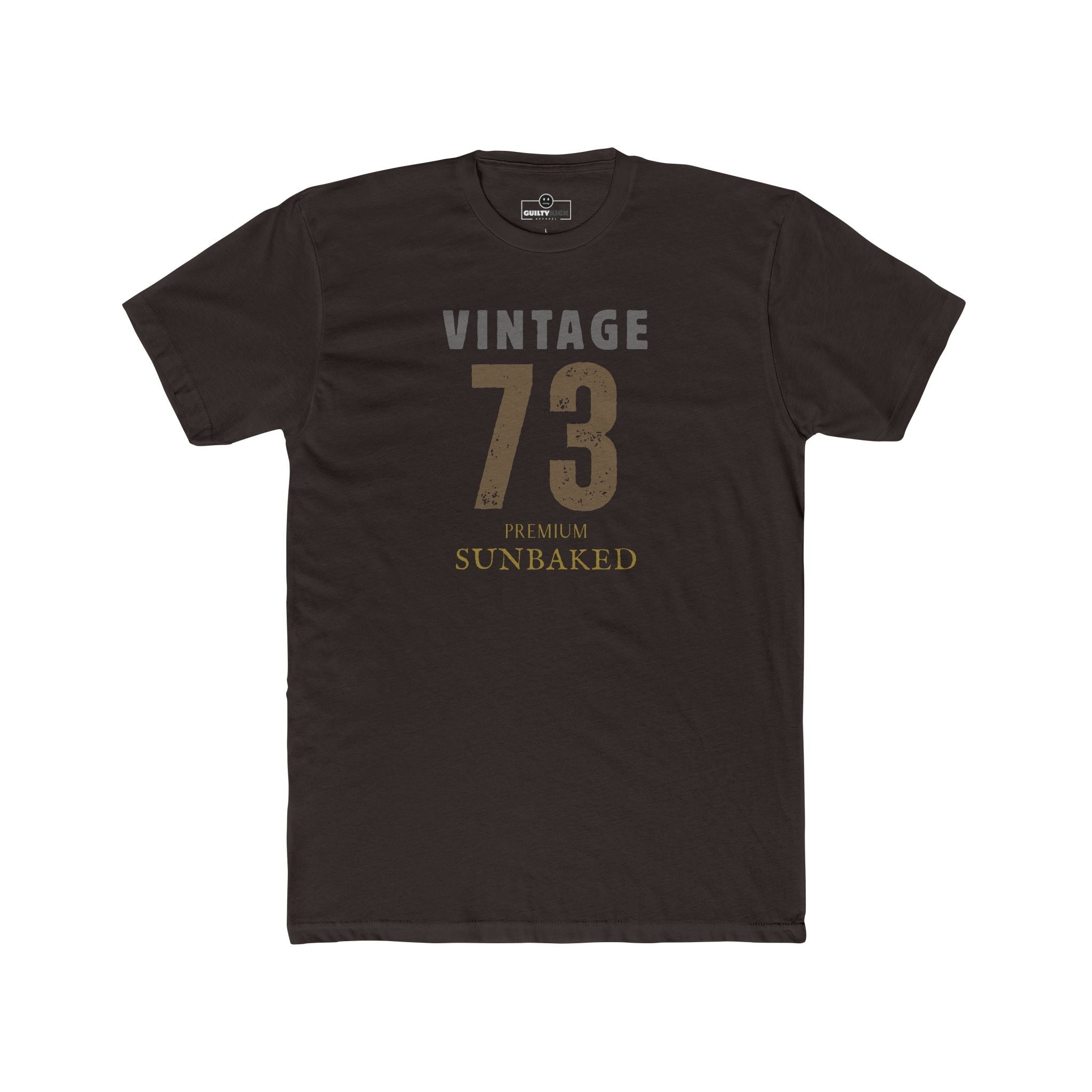 Vintage 73 Retro Sunbaked T-Shirt Faded Distressed Aesthetic Premium Tee - Guilty Kick Apparel