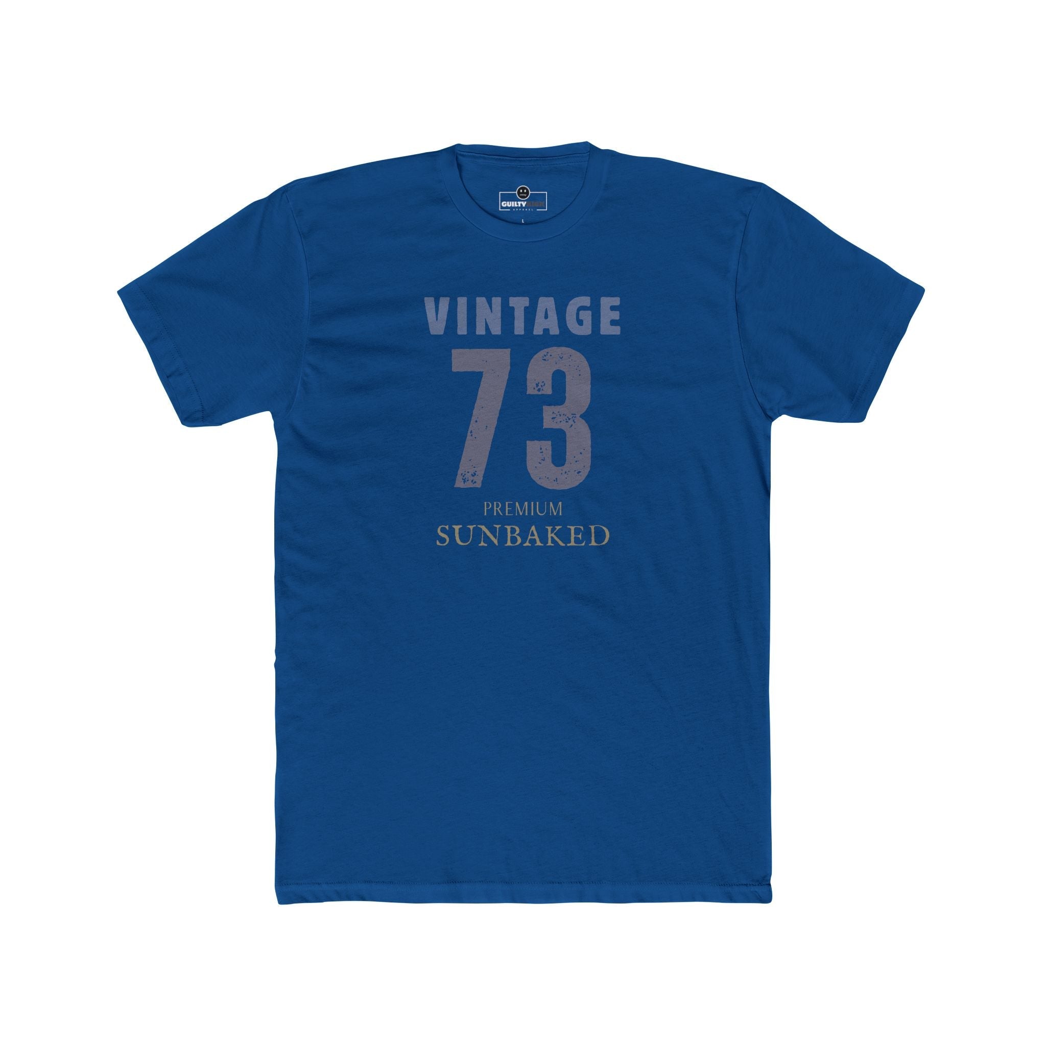 Vintage 73 Retro Sunbaked T-Shirt Faded Distressed Aesthetic Premium Tee - Guilty Kick Apparel