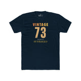 Vintage 73 Retro Sunbaked T-Shirt Faded Distressed Aesthetic Premium Tee - Guilty Kick Apparel