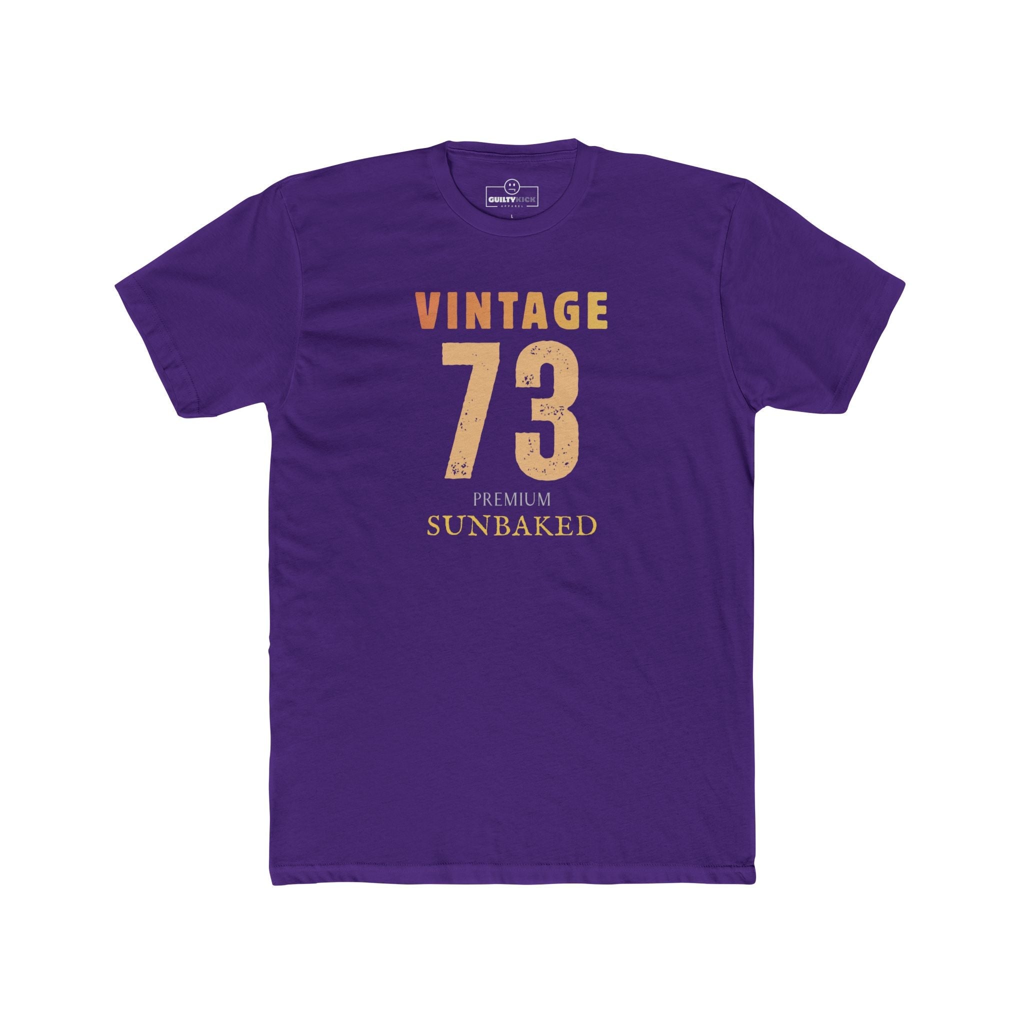 Vintage 73 Retro Sunbaked T-Shirt Faded Distressed Aesthetic Premium Tee - Guilty Kick Apparel