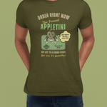 Vintage Appletini Existential Crisis T-Shirt - 1996 Retro Cocktail Parody Tee - Guilty Kick Apparel
