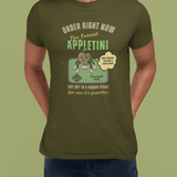 Vintage Appletini Existential Crisis T-Shirt - 1996 Retro Cocktail Parody Tee - Guilty Kick Apparel