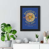 Vintage Benvolio's Pizza Joint Poster, Kitchen Wall Art, 1952 Print - Guilty Kick Apparel
