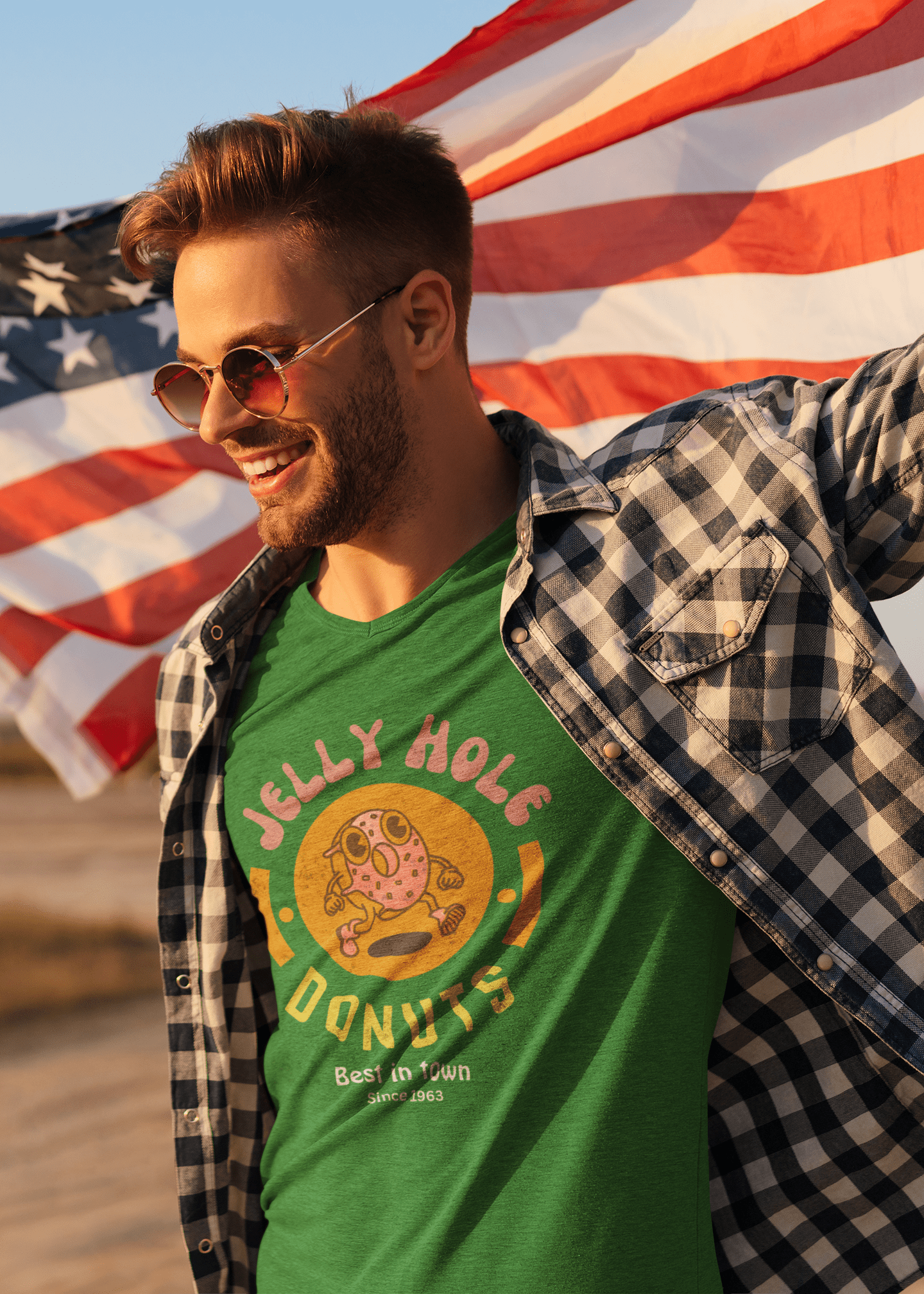 Vintage Donut Shop Unisex Tee - Guilty Kick Apparel