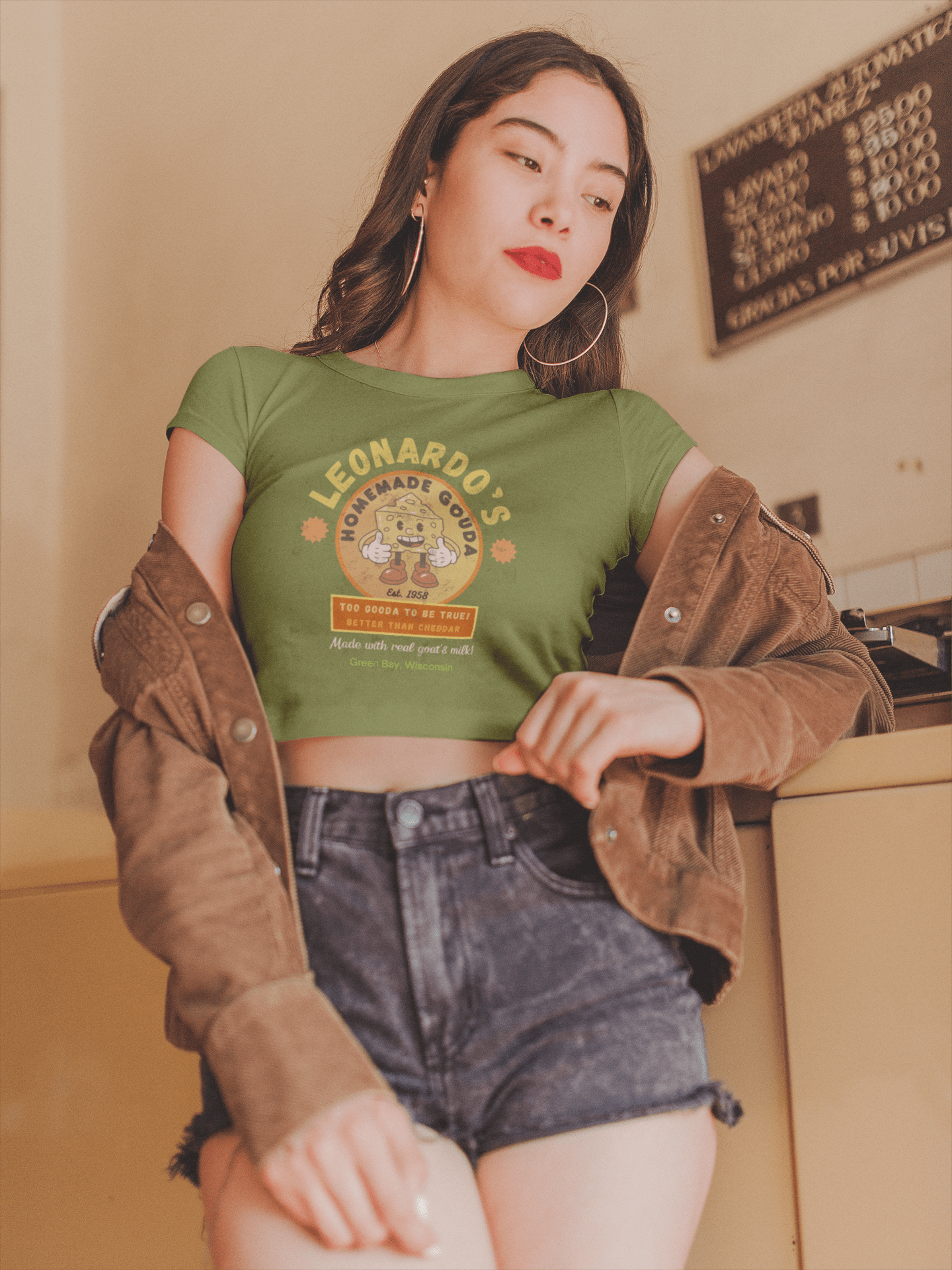 Vintage Homemade Gouda Cheese Company Graphic Tee - Guilty Kick Apparel