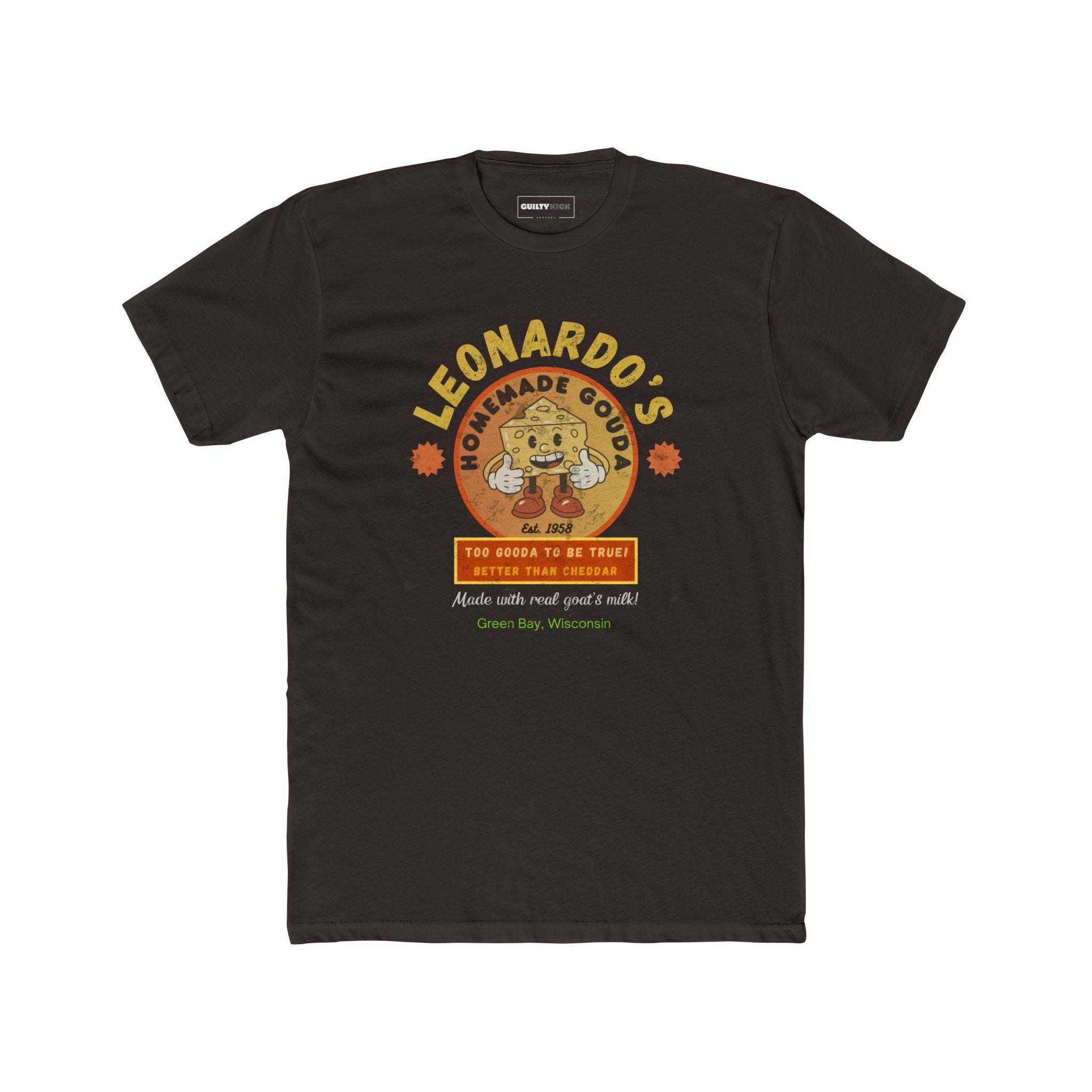 Vintage Homemade Gouda Cheese Company Graphic Tee - Guilty Kick Apparel