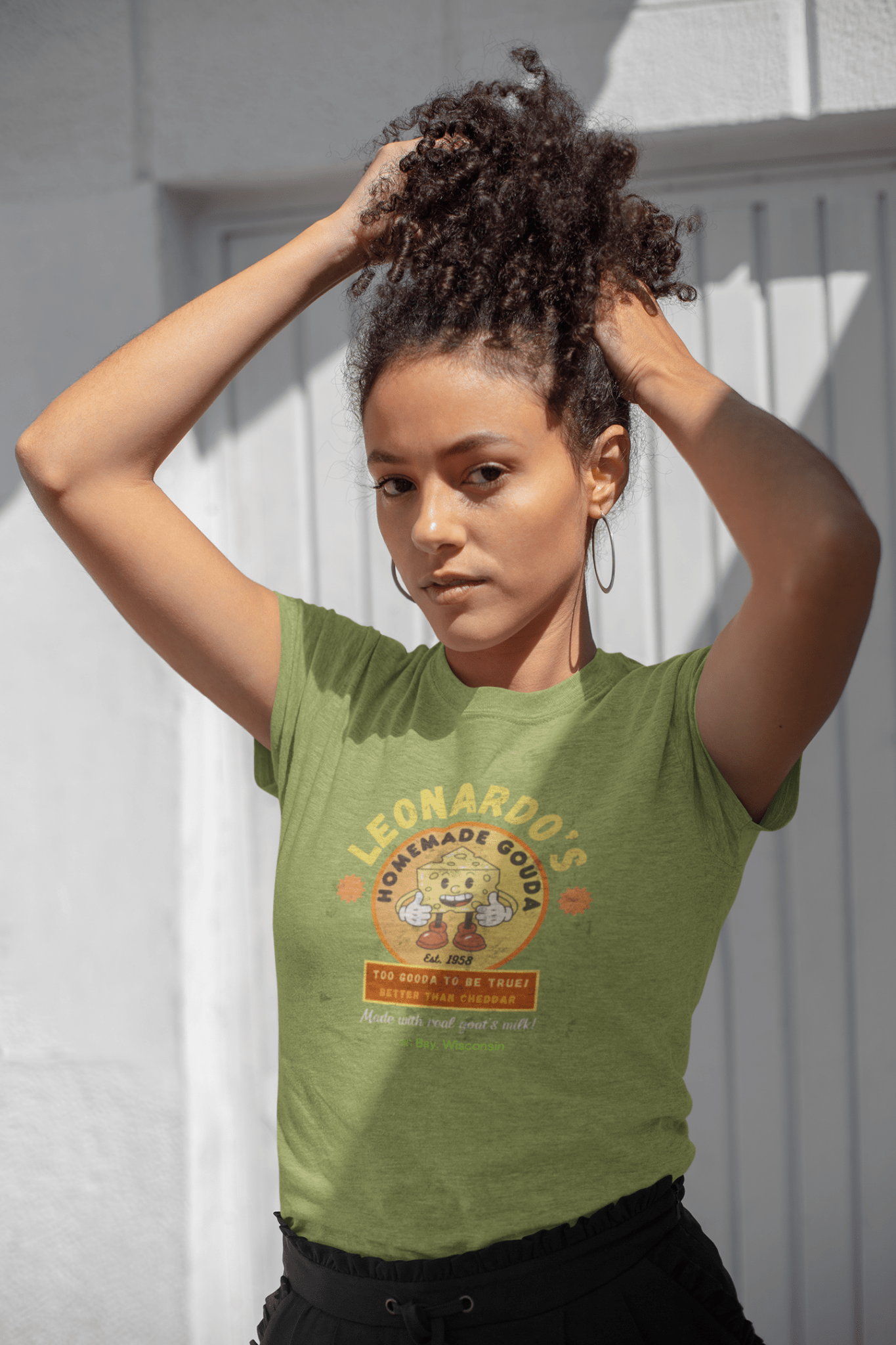 Vintage Homemade Gouda Cheese Company Graphic Tee - Guilty Kick Apparel