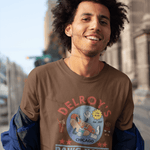 Vintage Hot Dog Restaurant Unisex Tee - Delroy's Dawg House, Chicago 1967 - Guilty Kick Apparel