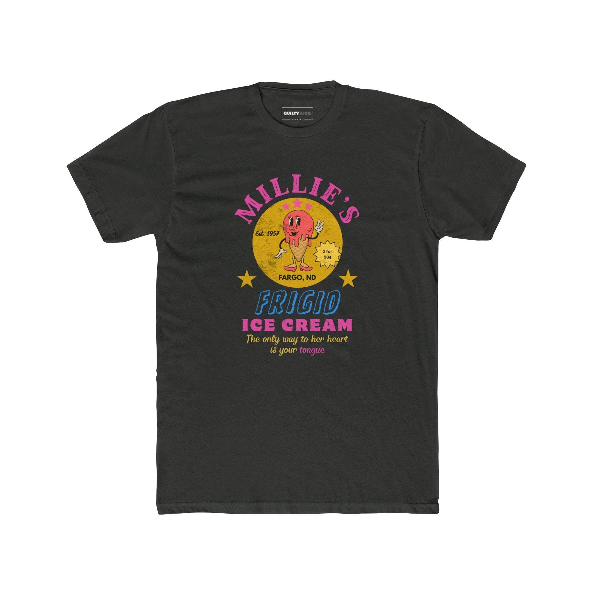 Vintage Millie's Frigid Ice Cream Unisex Tee - Guilty Kick Apparel