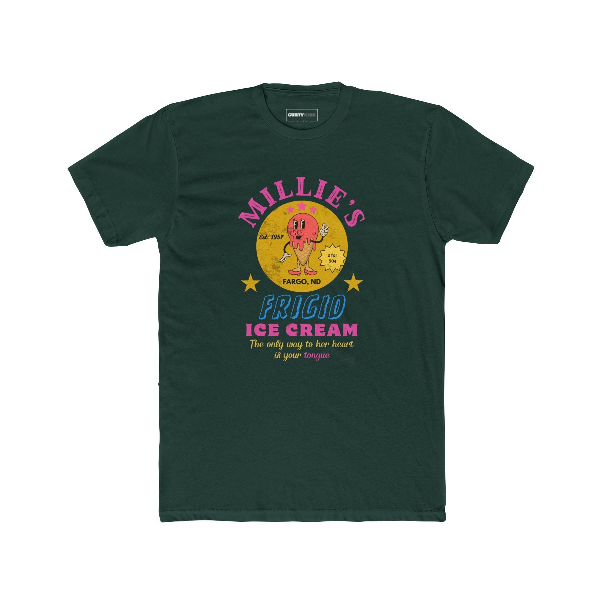 Vintage Millie's Frigid Ice Cream Unisex Tee - Guilty Kick Apparel