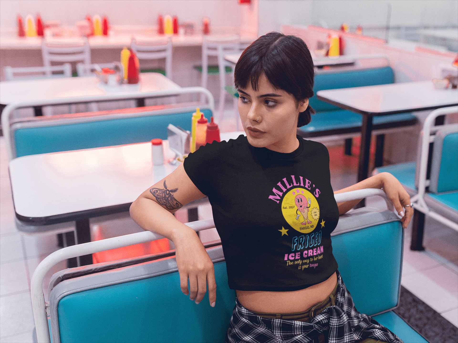 Vintage Millie's Frigid Ice Cream Unisex Tee - Guilty Kick Apparel