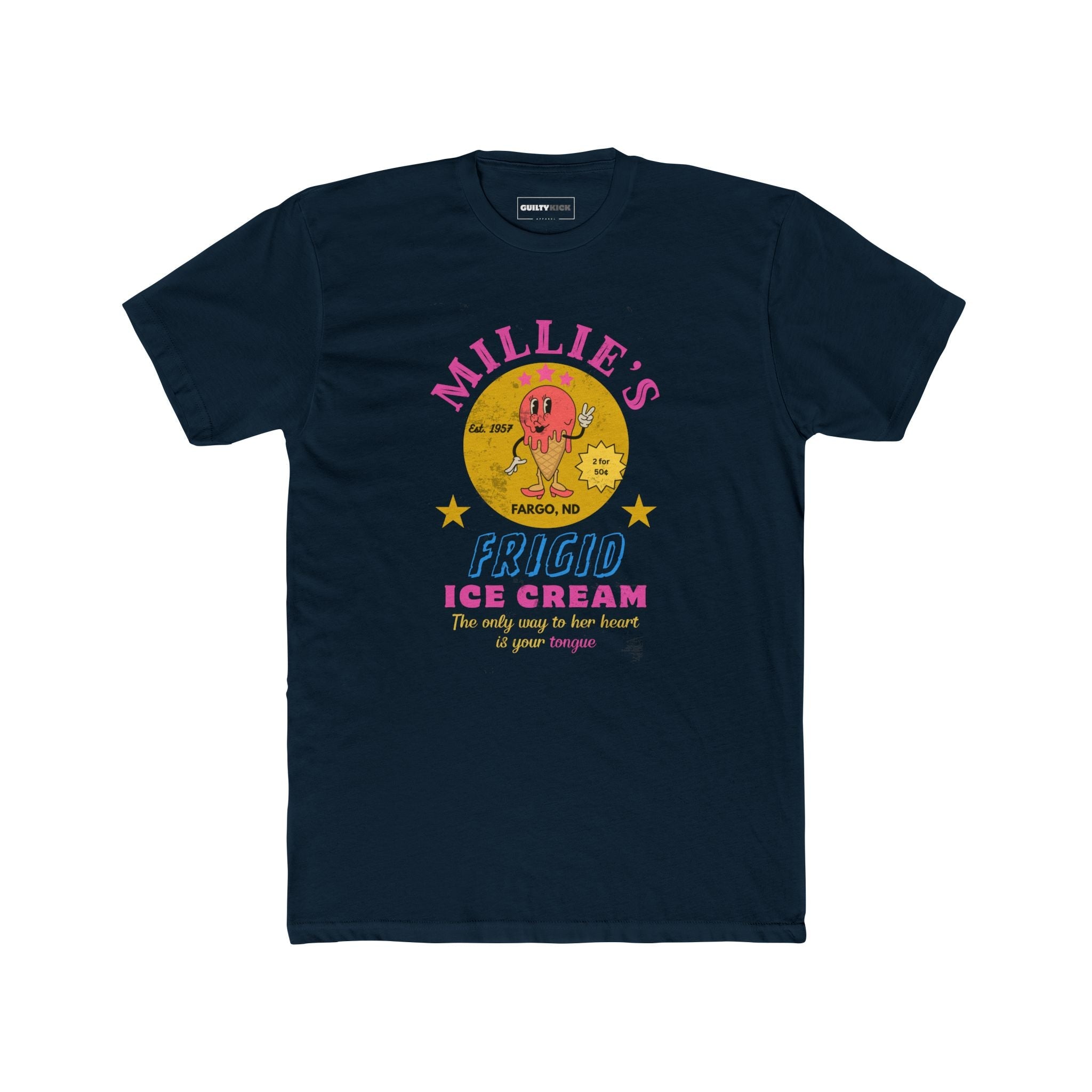 Vintage Millie's Frigid Ice Cream Unisex Tee - Guilty Kick Apparel