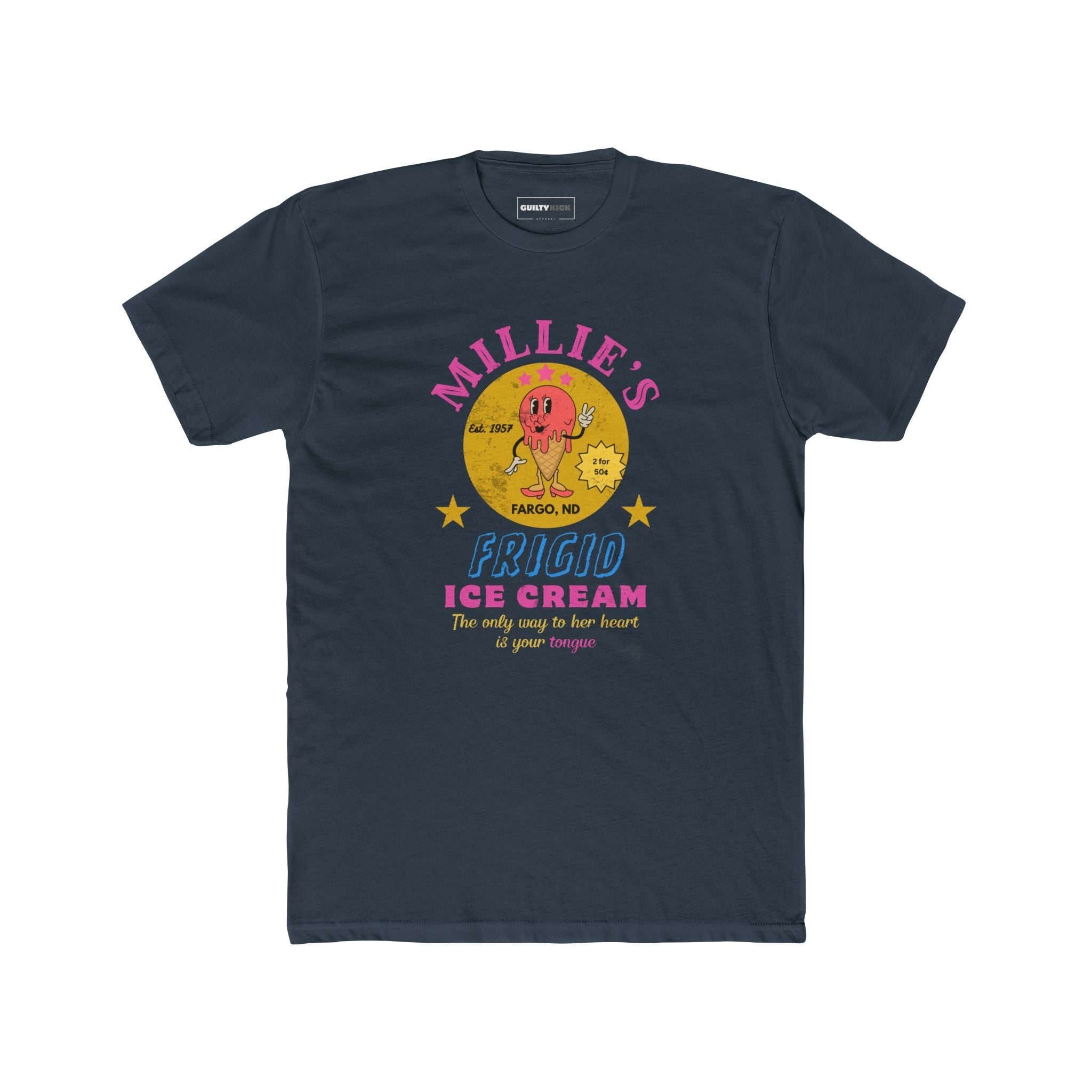 Vintage Millie's Frigid Ice Cream Unisex Tee - Guilty Kick Apparel