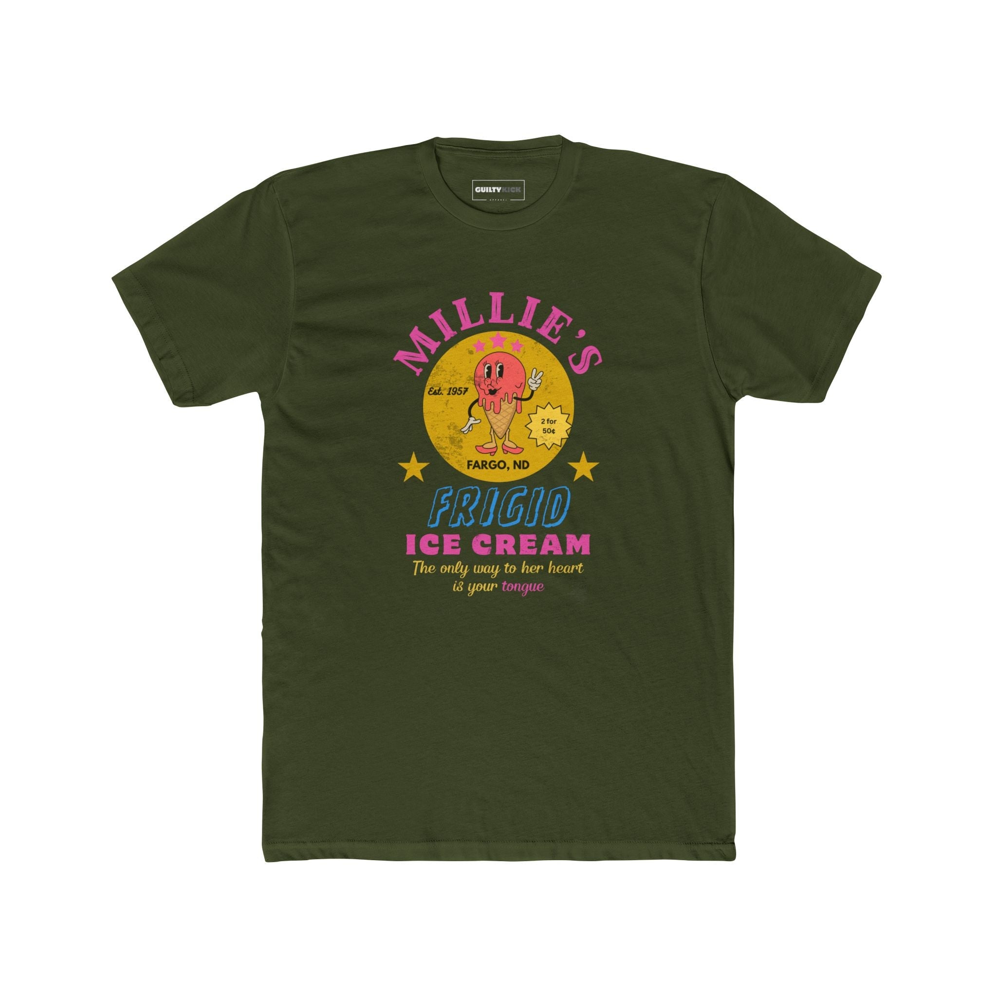 Vintage Millie's Frigid Ice Cream Unisex Tee - Guilty Kick Apparel