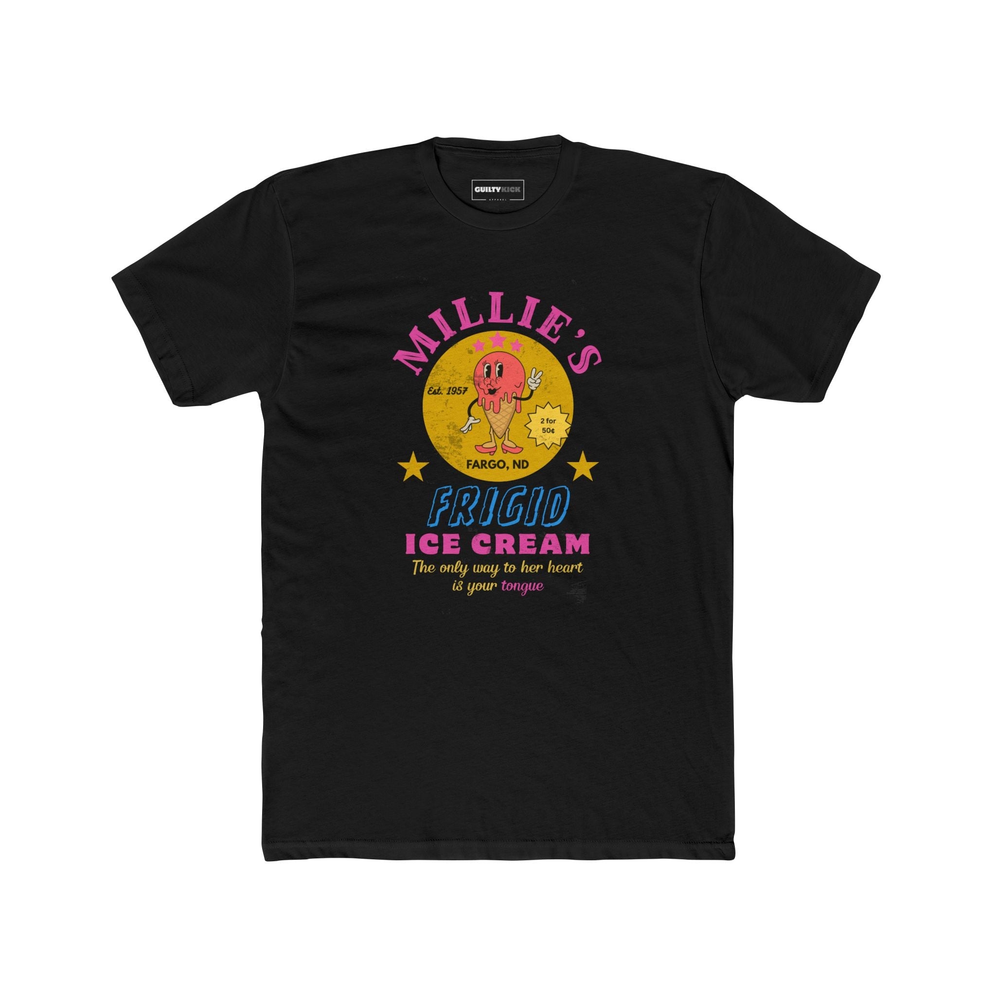 Vintage Millie's Frigid Ice Cream Unisex Tee - Guilty Kick Apparel
