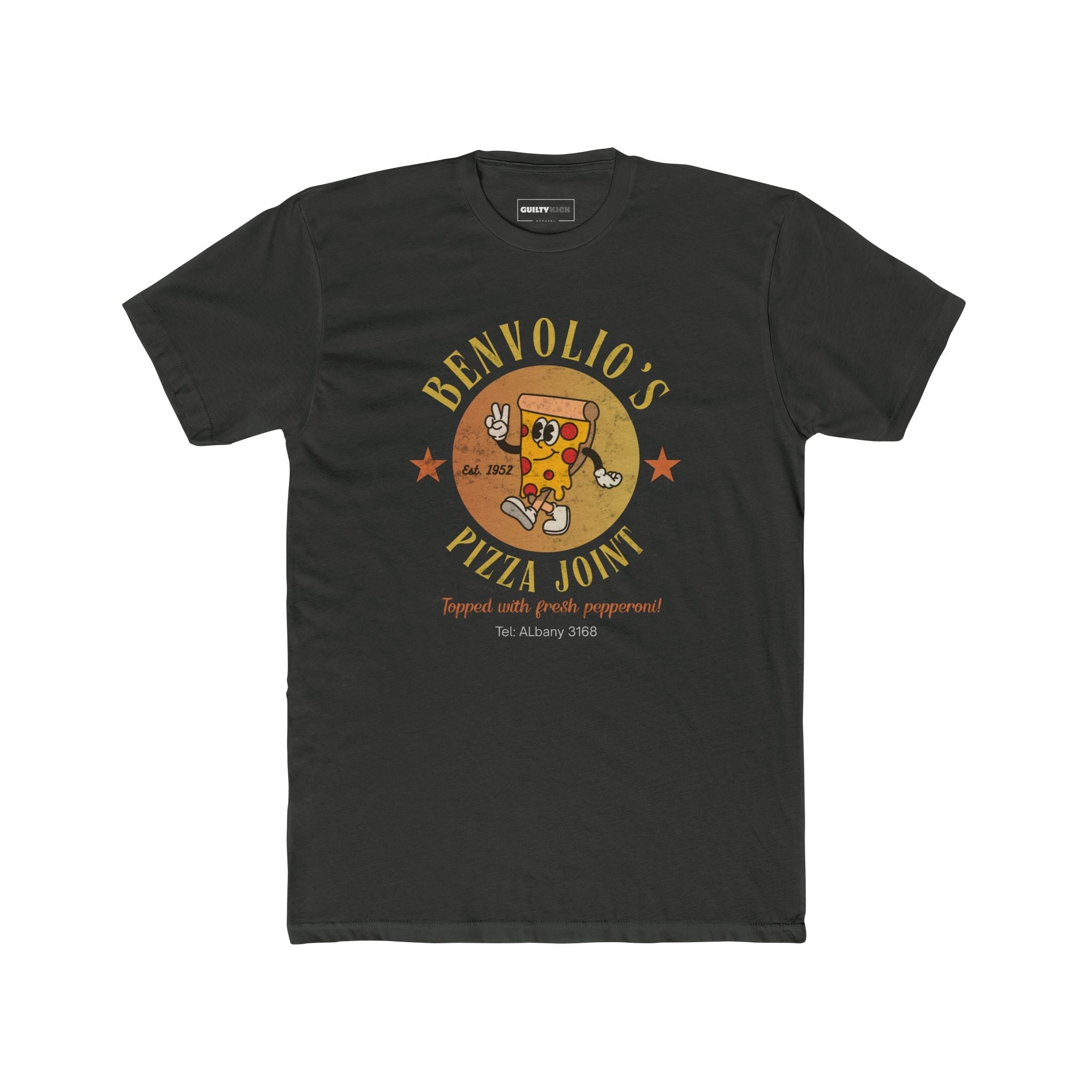 Vintage Pizza Parlor T-Shirt - Guilty Kick Apparel