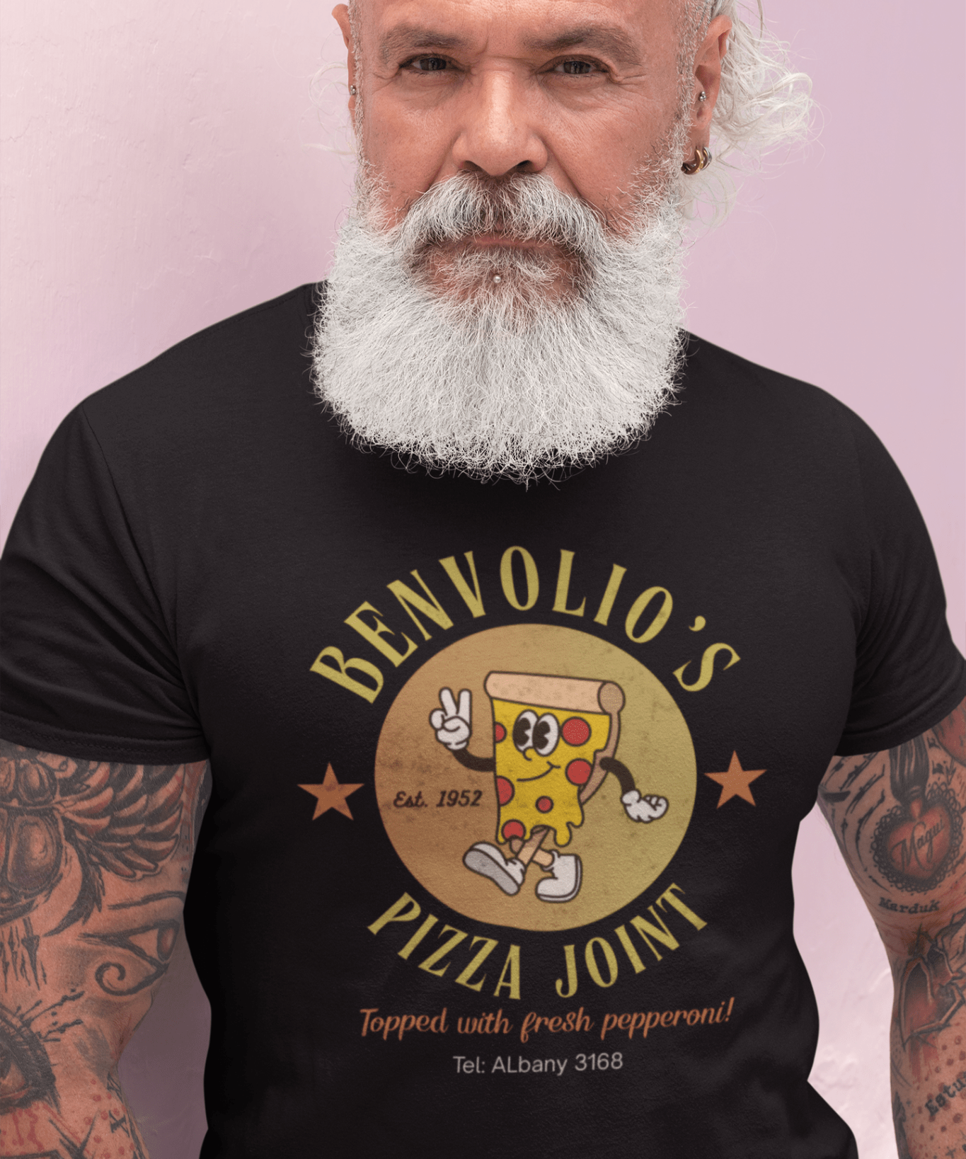 Vintage Pizza Parlor T-Shirt - Guilty Kick Apparel