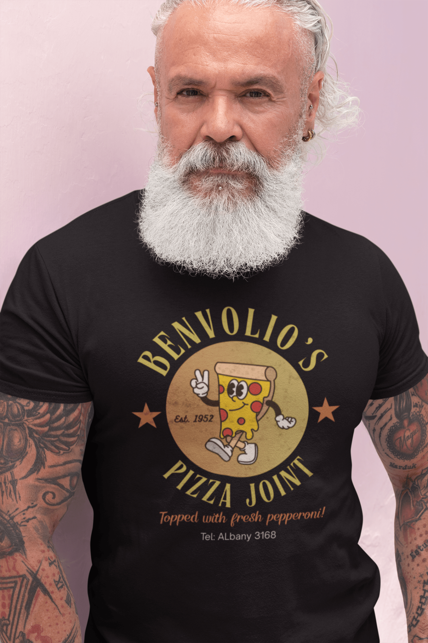 Vintage Pizza Parlor T-Shirt - Guilty Kick Apparel