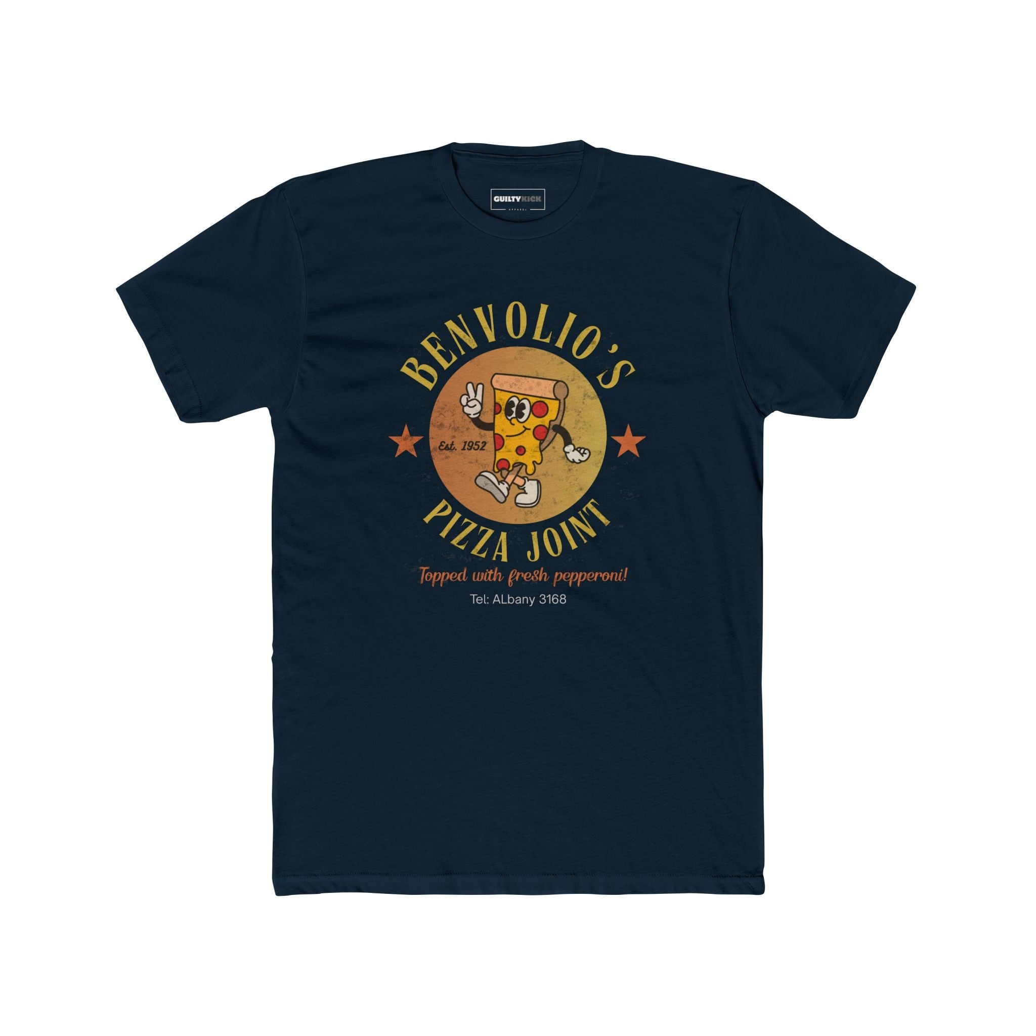 Vintage Pizza Parlor T-Shirt - Guilty Kick Apparel