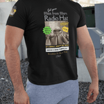Vintage Radio Hat Man Graphic Tee, 1949 iPod Parody Shirt - Guilty Kick Apparel