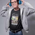 Vintage Radio Hat Man Graphic Tee, 1949 iPod Parody Shirt - Guilty Kick Apparel