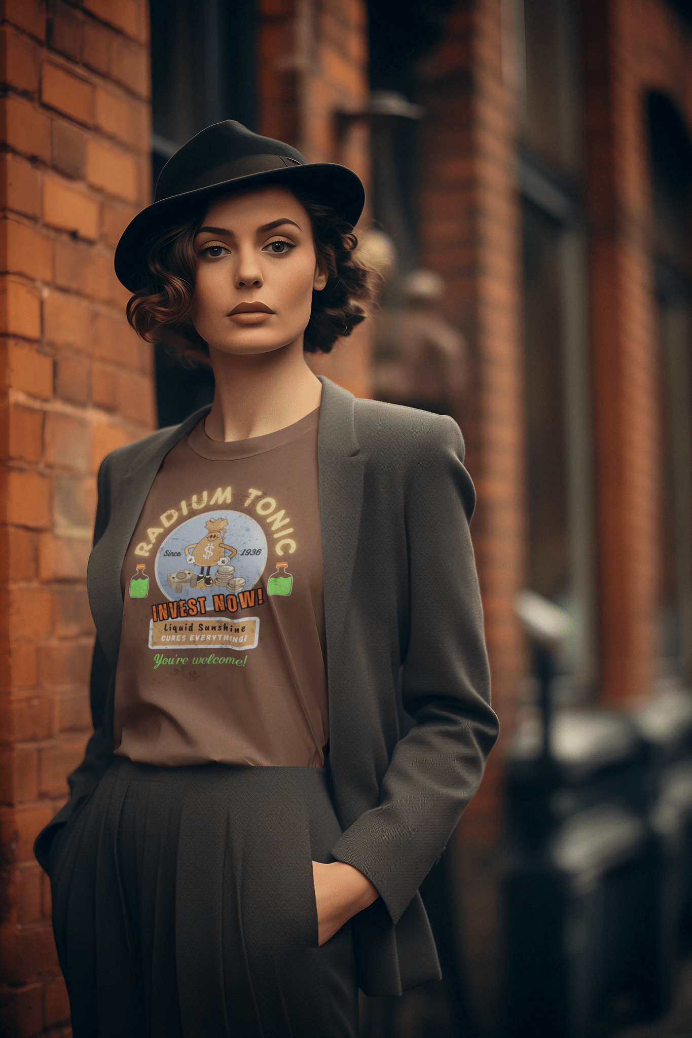 Vintage Radium Tonic Graphic Tee - Guilty Kick Apparel